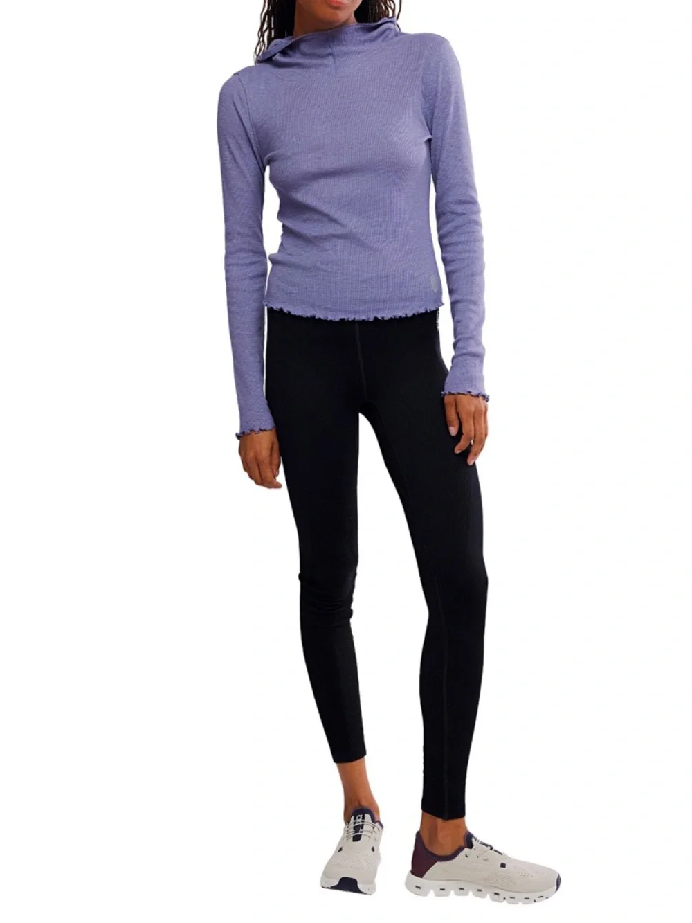 Free People Movement Graphite Breathe Easy Layer Top XS NWT